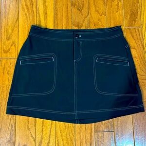 Prana Lena Skort, Navy, Size 6, Never Worn, Jersey lined shorts underneath